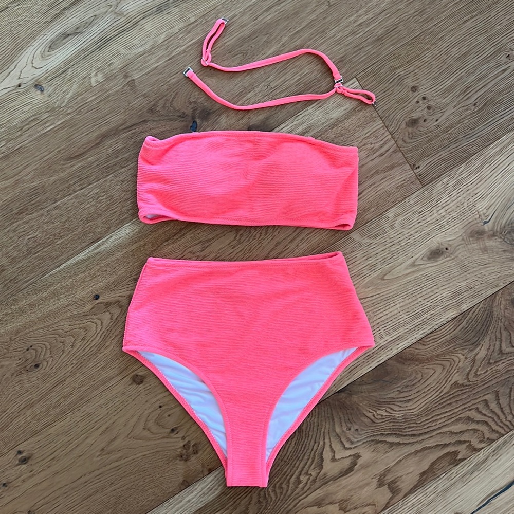 Cupshe hot pink bikini